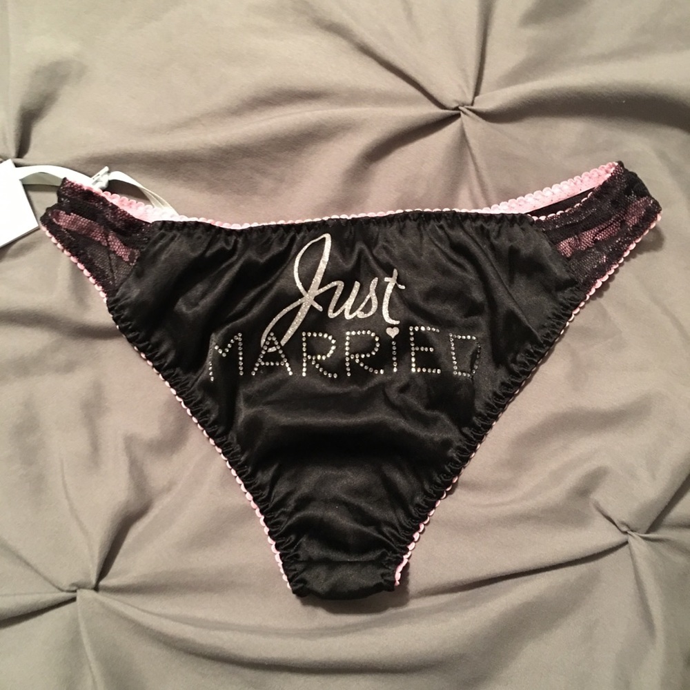 Bridal collection, Victoria Secret panties.